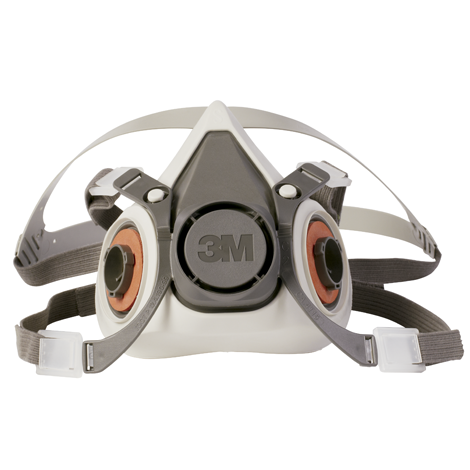RESPIRADOR MEDIA CARA MCA. 3M MOD. 6200