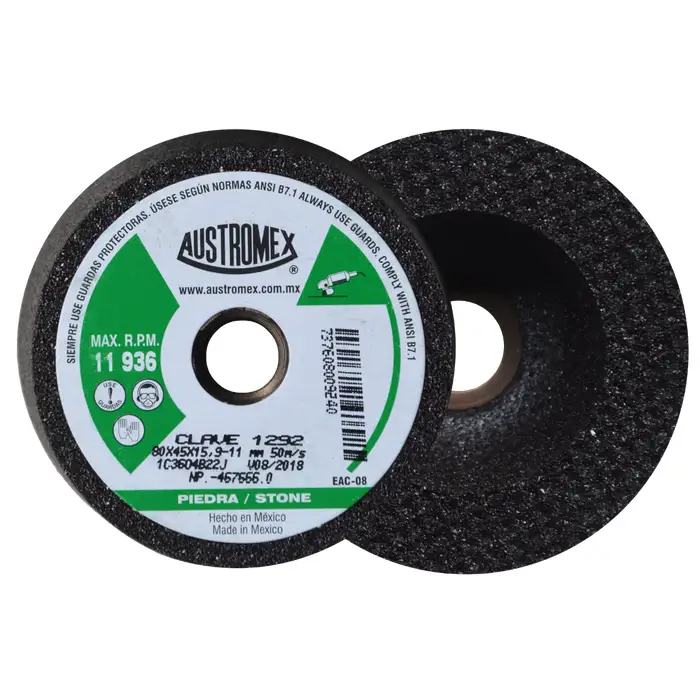 COPA T-11 80X45X15.9-11 1C36 RESINOSA DESBASTE PIEDRA