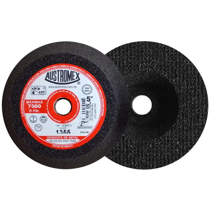 COPA ABRASIVA 125X50X15.9-11 GRANO 24 BUJE ROSCADO CHIP-CUT