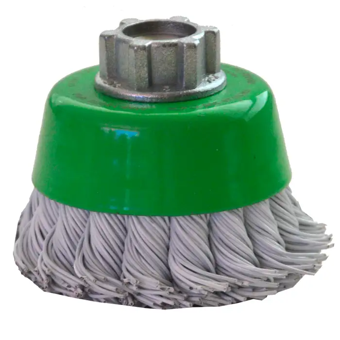 COPA DE ALAMBRE TRENZADO PLASTIFICADO 2-9/16X0.020XMR