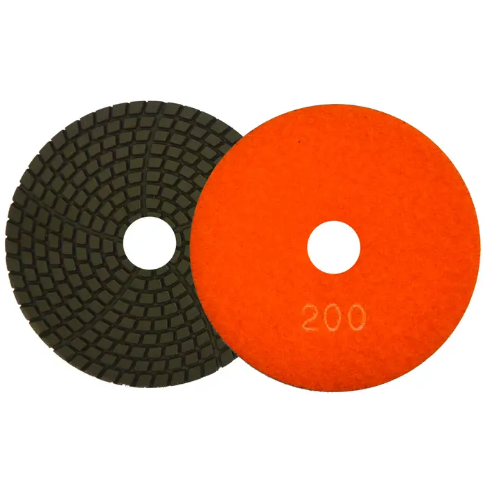 DISCO DIAMANTE 4" G-200 CON VELCRO