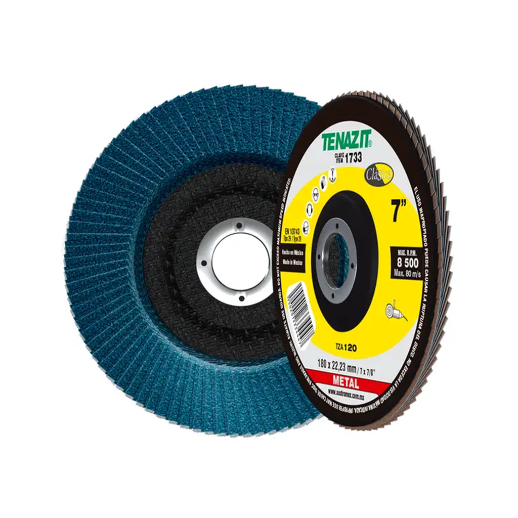 DISCO T29 178 X 222 G120 DESBASTE Y PULIDO METAL