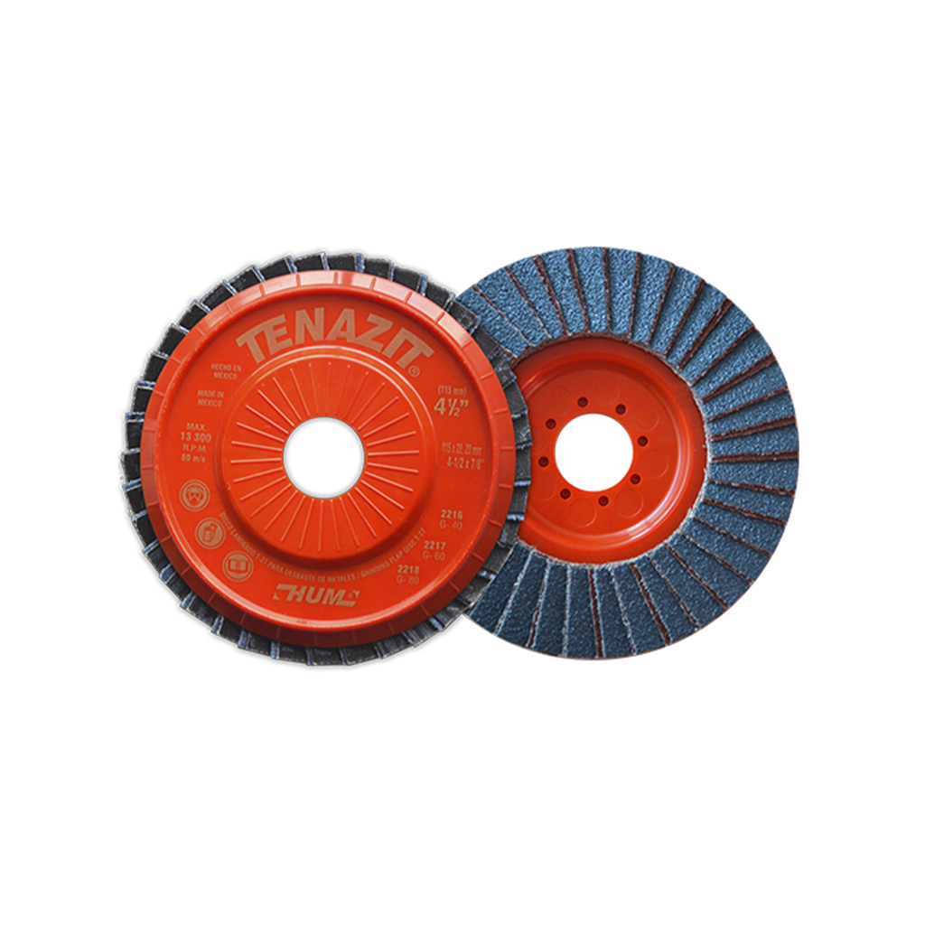 DISCO LAMINADO 4-1/2" X 7/8" G40 T-29 ZIRCONIO OA HUM