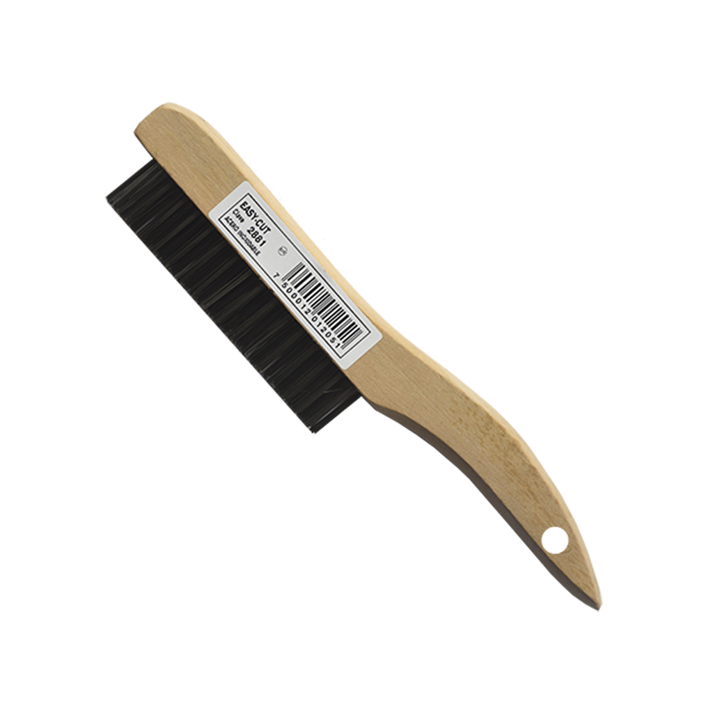  CEPILLO ALAMBRE 12X1-1/4 INOXIDABLE MANGO MADERA