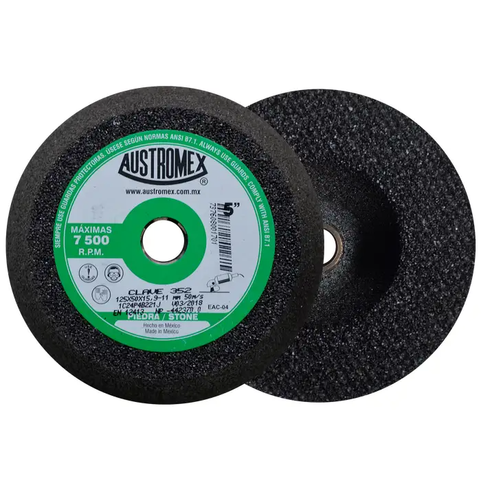 COPA ABRASIVA 5X2X5/8-11 GRANO 24 BUJE ROSCADO