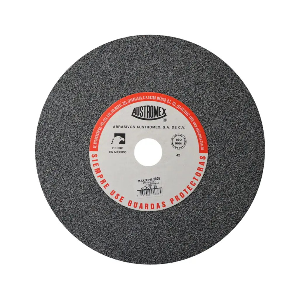 RUEDA ABRASIVA T-1 DE 10" X 1" X 1" G°11A24Q5VA6