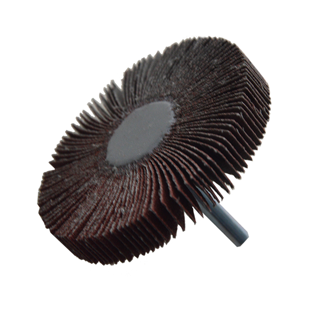 RUEDA FLAP 3 X 1/2 X 1/4 WF80 CON VASTAGO