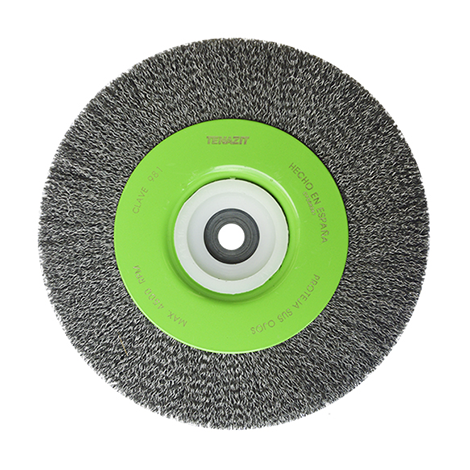 CARDA CIRCULAR ONDULADA 8" X .014" MULTI EJE AC