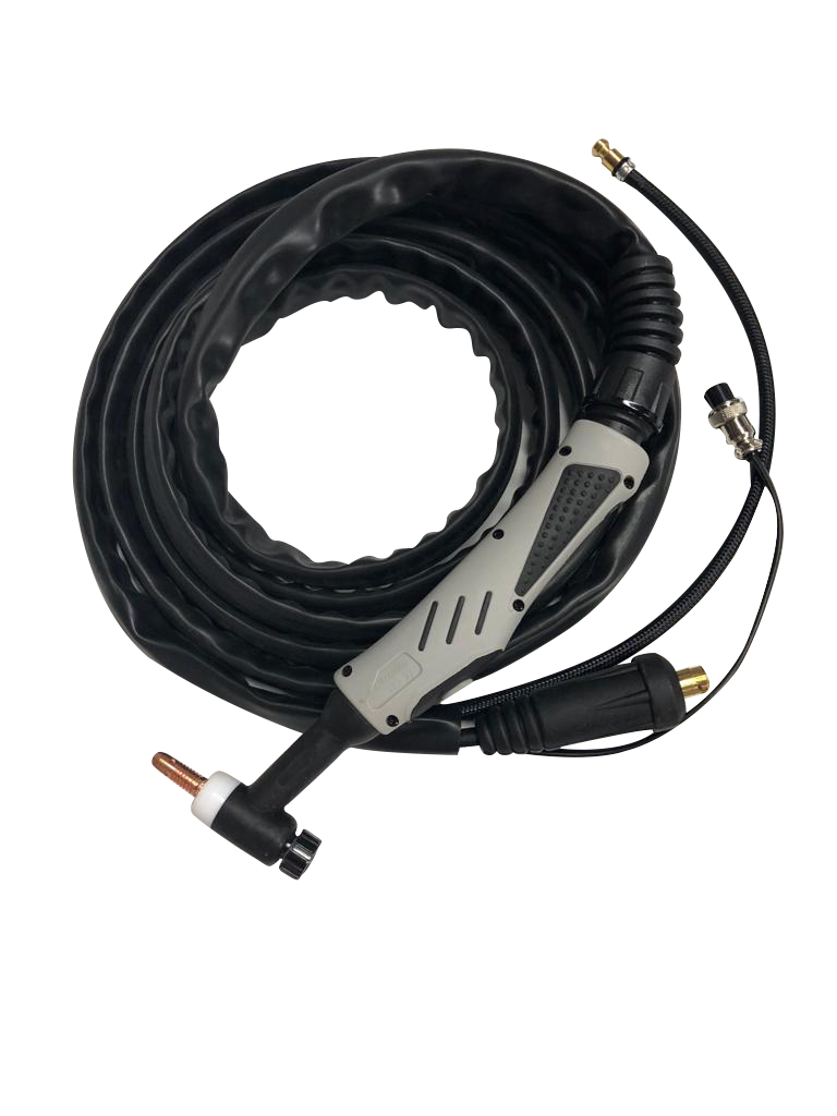 ANTORCHA TIG 26 200A 4.5MT FLEXIBLE CONECTOR 3/8 RAPIDO 2 PINES