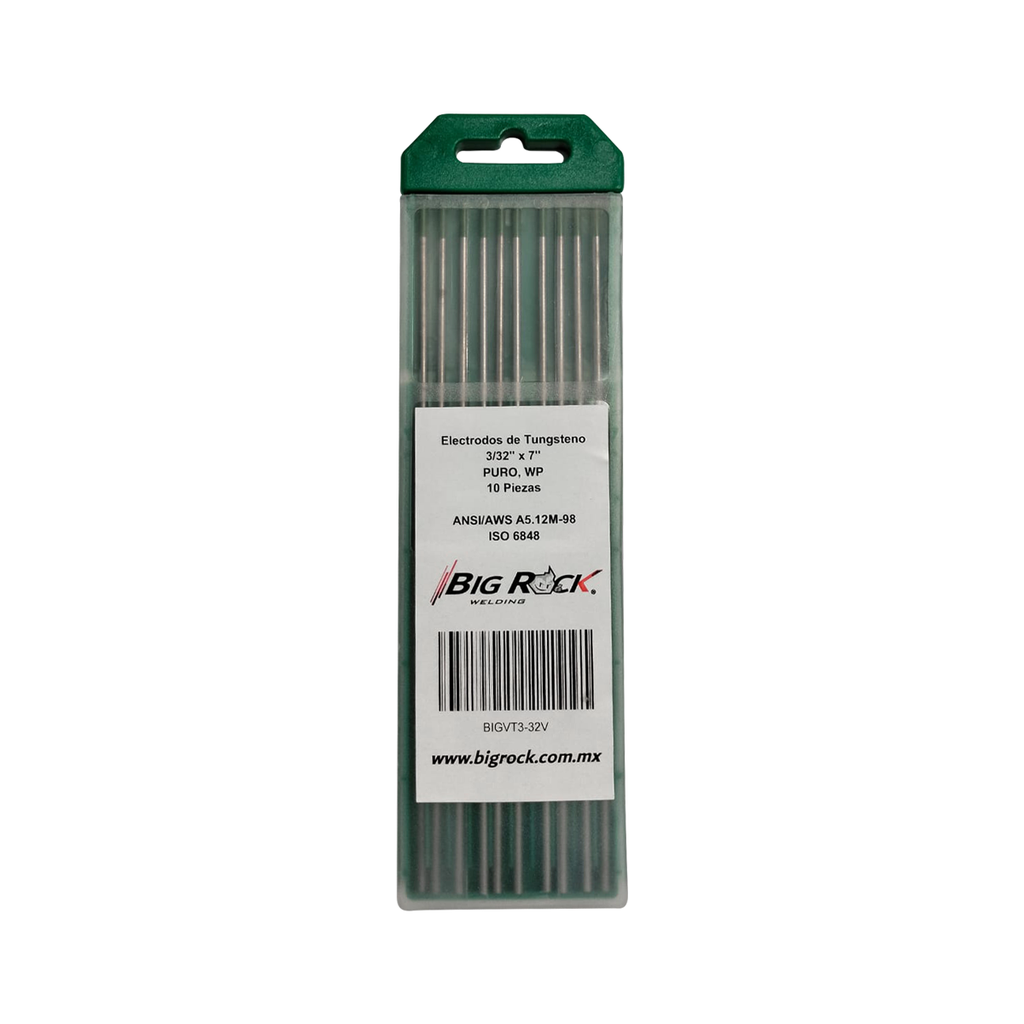 VARILLA DE TUNGSTENO 3/32" X 7" PURO