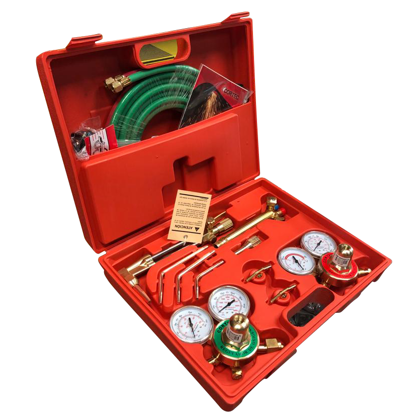 EQUIPO CORTE Y SOLDAR WELDER (CON ACCESORIOS) MALETIN CORA3H