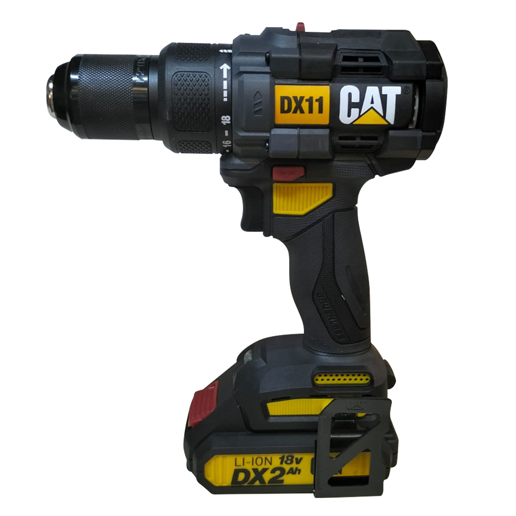 [CATDX11] TALADRO/DESTORNILLADOR 1/2" 18V 0-500/0-2,000RPM BATS/CAR.