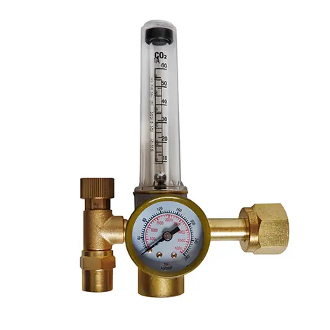 REGULADOR ARGON FLUJOMETRO TUERCA CGA-580 (CORRFA)