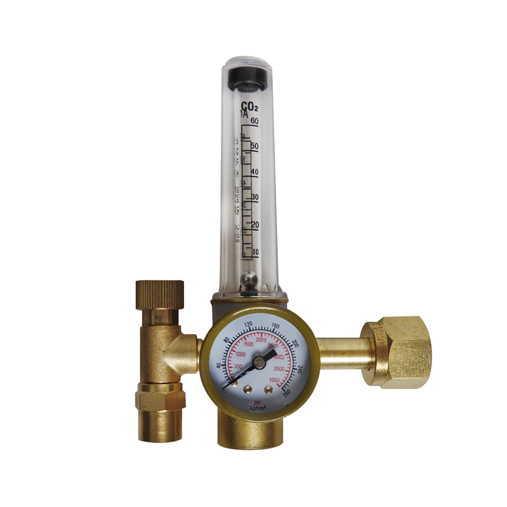 REGULADOR CO2 CON FLUJOMETRO
