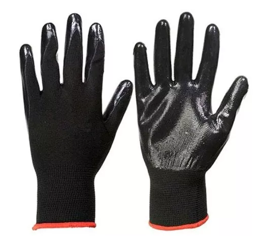 GUANTE T/HYFLEX DE NYLON; REC NITRILO P/ABRASION #7