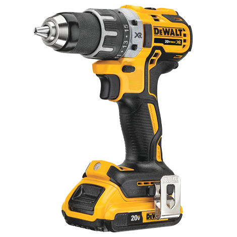 TALADRO ATORNILLADOR INALAMBRICO 1/2" 20V BRUSHLESS CARG/2BAT/EST.