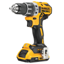 TALADRO ATORNILLADOR INALAMBRICO 1/2" 20V BRUSHLESS CARG/2BAT/EST.