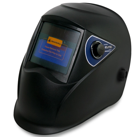 CARETA ELECTRONICA 501 CON REGULACION 9 - 13; NEGRA ELITE