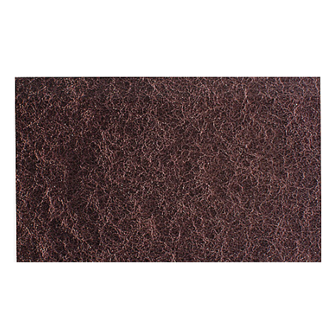 ALMOHADILLA DE FIBRA MARRON 6" X 9" USO GENERAL