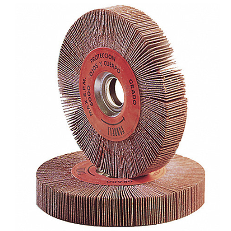 RUEDA FLAP 6 X 1 X 1 X-88 GRANO 80 PZA
