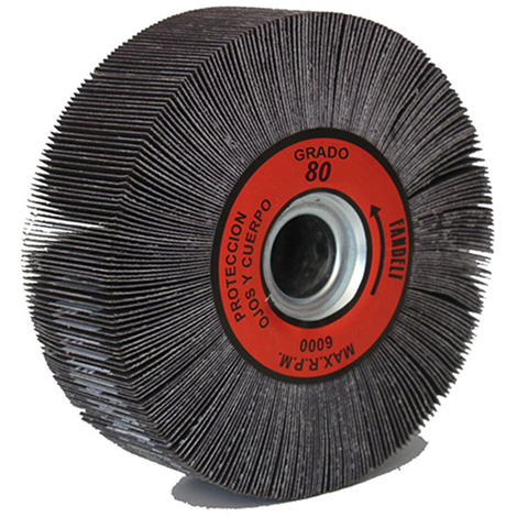 RUEDA FLAP 6 X 2 X 1 X-88 GRADO 80 PZA