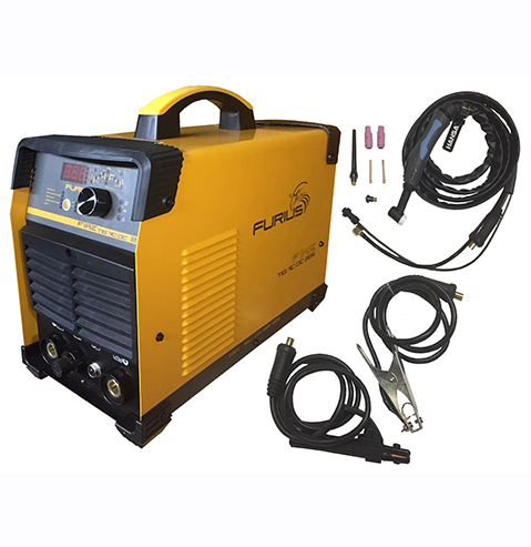 MAQUINA DE SOLDAR INVERSOR TIG HF PARA ALUMINIO 225 AMP 220V