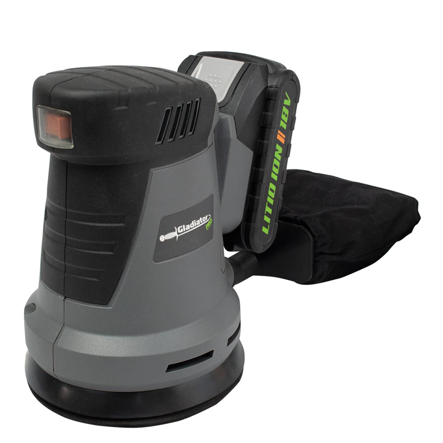 LIJADORA ORBITAL 5" 18V 240W 12,000OPM INALAM C/BAT
