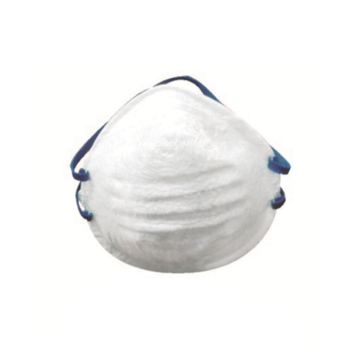 MASCARILLA TIPO CONCHA DOBLE ELASTICO PROTECCION 0.05G/M3