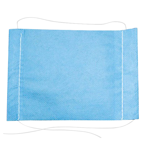 CUBREBOCAS DOS PLIEGUES 13CMX17.5CM CON LIGA (PAQUETE 100PZ)