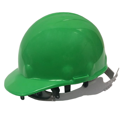 CASCO VERDE DIELECTRICO 8 PUNTOS INTERVALOS HERHILD ( E )