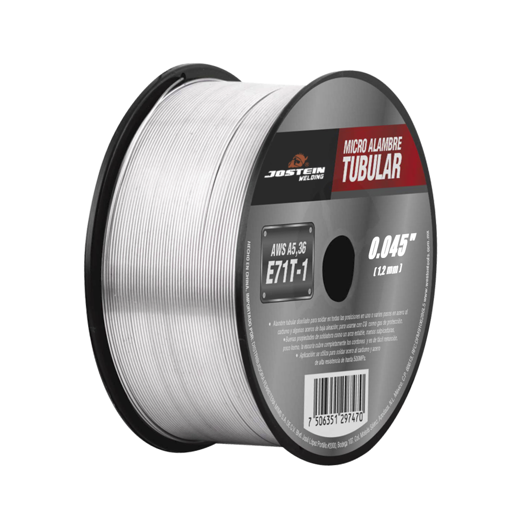 SOLDADURA TUBULAR 71T1 DE 0.045"