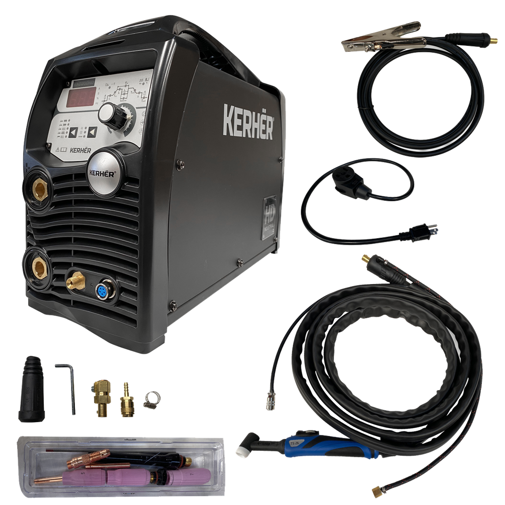 SOLDADORA INVERSOR 200A 220V MMA TIG ALUMINIO AC/DC C/PEDAL