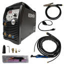 SOLDADORA INVERSOR 200A 220V MMA TIG ALUMINIO AC/DC C/PEDAL