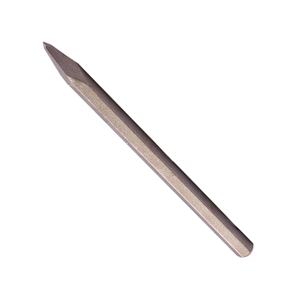 CINCEL DE PUNTA DE 12", HEX DE 3/4"