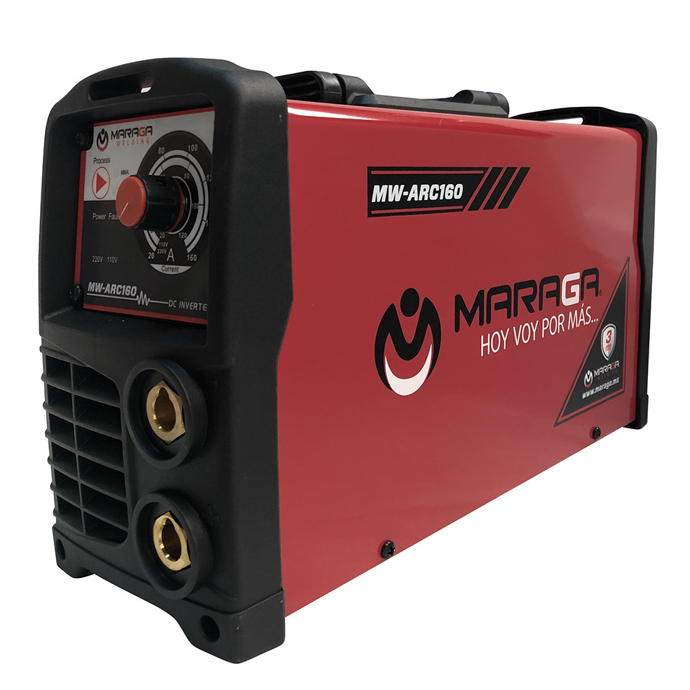 INVERSOR MARAGA SPIDER 160AMP 110/220V ARC-160 ROJO