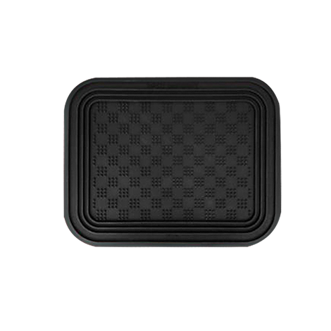 TAPETE SANITIZANTE PVC PARA LIMPIAR A PROFUNDIDAD 60X75 NEGRO