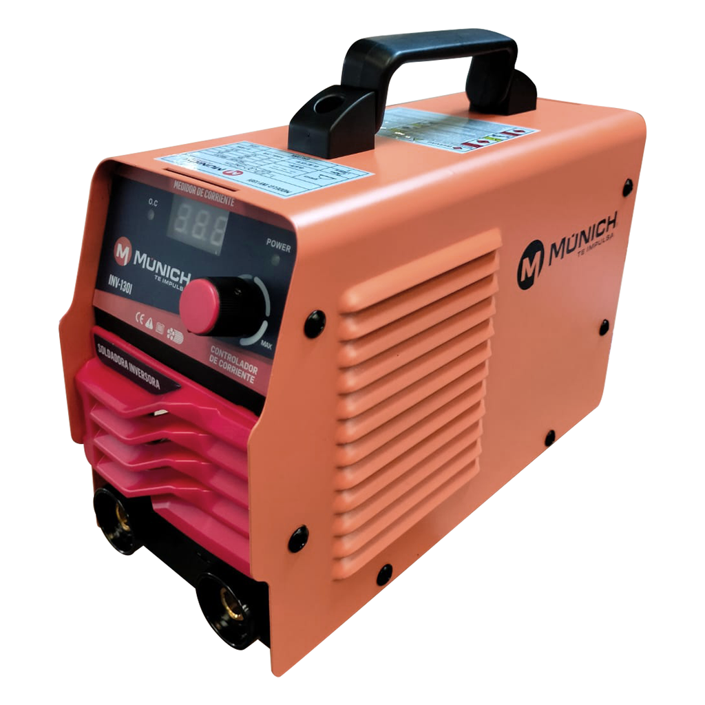 SOLDADORA INVERSOR 120A 110V MMA MUINICH (INV-130I)
