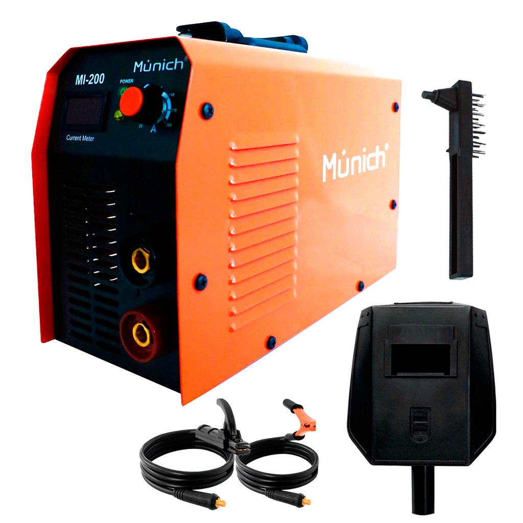 SOLDADORA INVERSOR 200A 110/220 V 40%CT MUNICH