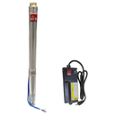 BOMBA SUMERGIBLE P/POZO CUERPO 3" 1 HP TIPO BALA 115 M 65 L/