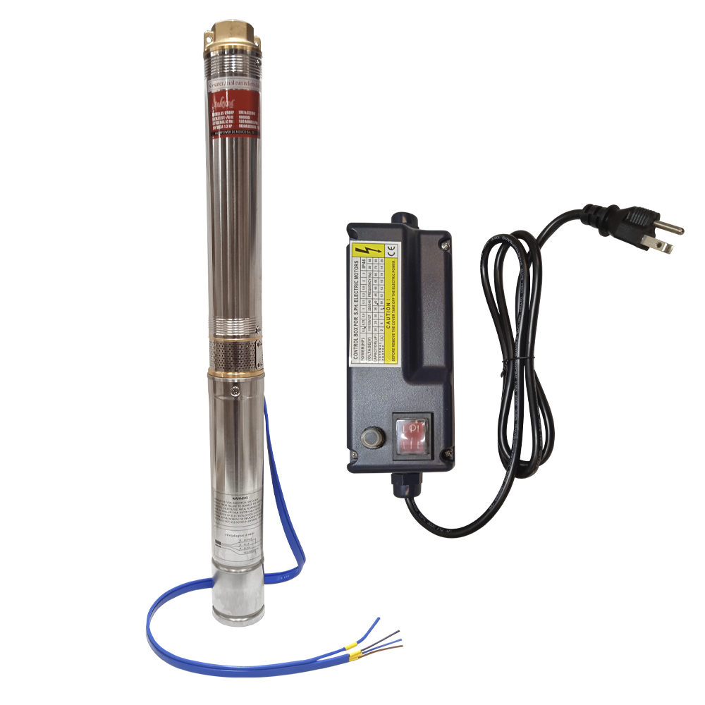 BOMBA SUMERGIBLE POZO CUERPO 3 1/2 HP TIPO BALA 62M 65L