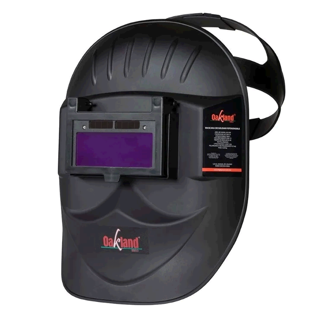 CARETA ELECTRONICA SOMBRA REGULABLE NEGRA TIPO MASCARA DIN11