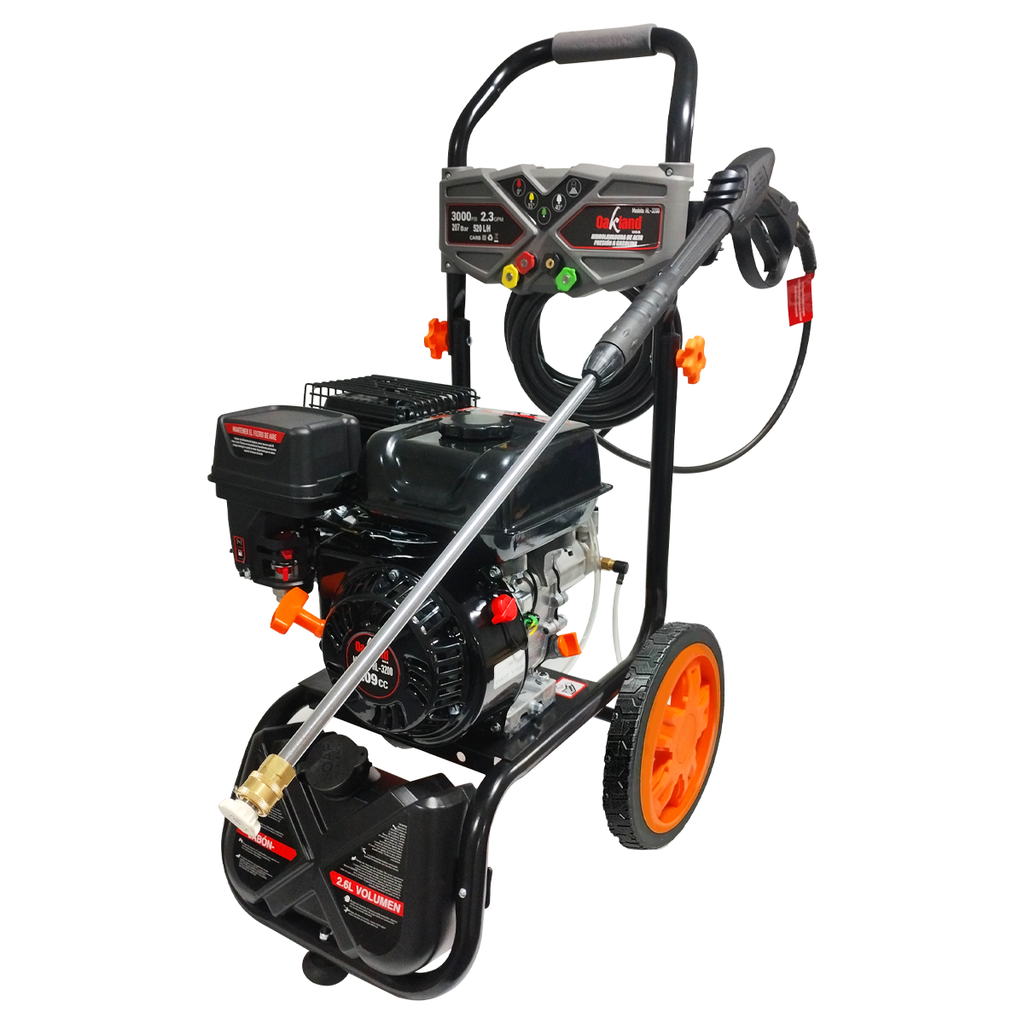 HIDROLAVADORA A GASOLINA 6-5HP 3200PSI 9 L/MIN ALTA PRESION
