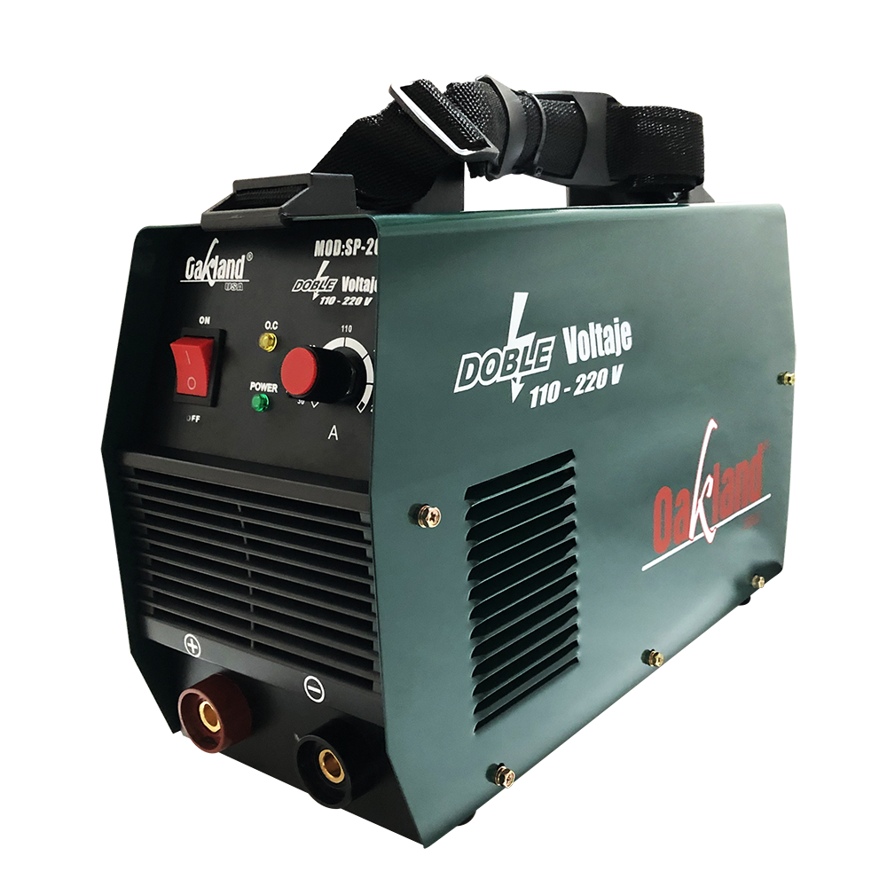 SOLDADORA INVERSOR 200A 110/220V MMA OAKLAND