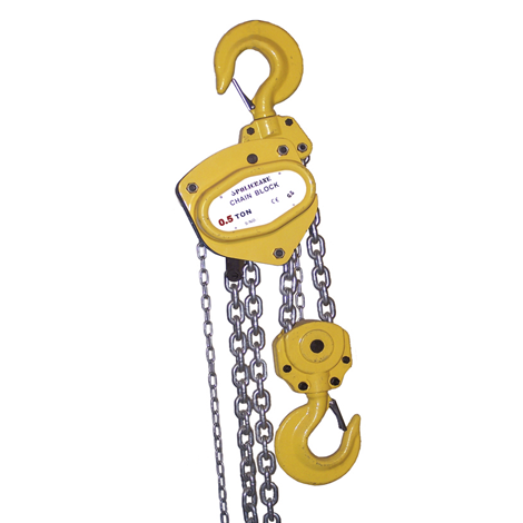 GARRUCHA 1/2 TON POLICRANE 3 MTS ELEVACION 1C (CHAIN BLOCK)