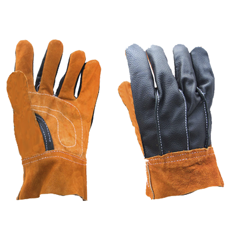 GUANTE CARNAZA/DORSO PIEL CORTO