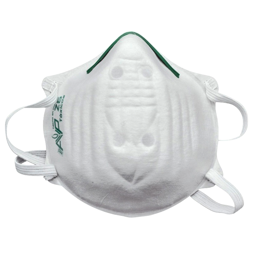 MASCARILLA TIPO CONCHA Z-6 P/POLVOS Y NEBLINAS N95