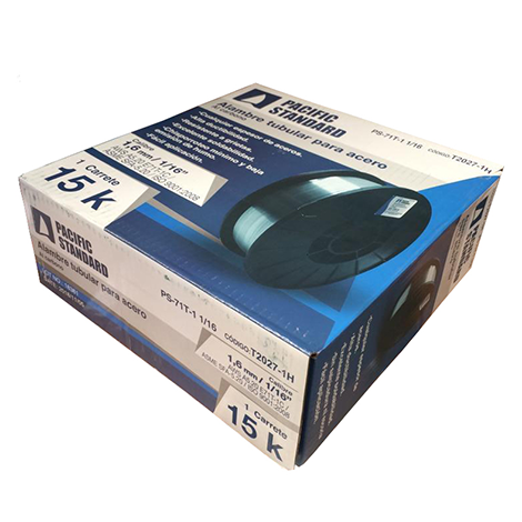 SOLDADURA TUBULAR 71T1 1/16 ACERO CARBON ROLLO 15K