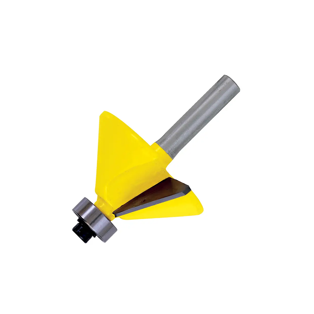 BROCA P/ROUTER 1/4 CHAFLAN CON BALERO 1-1/4 X 1/2