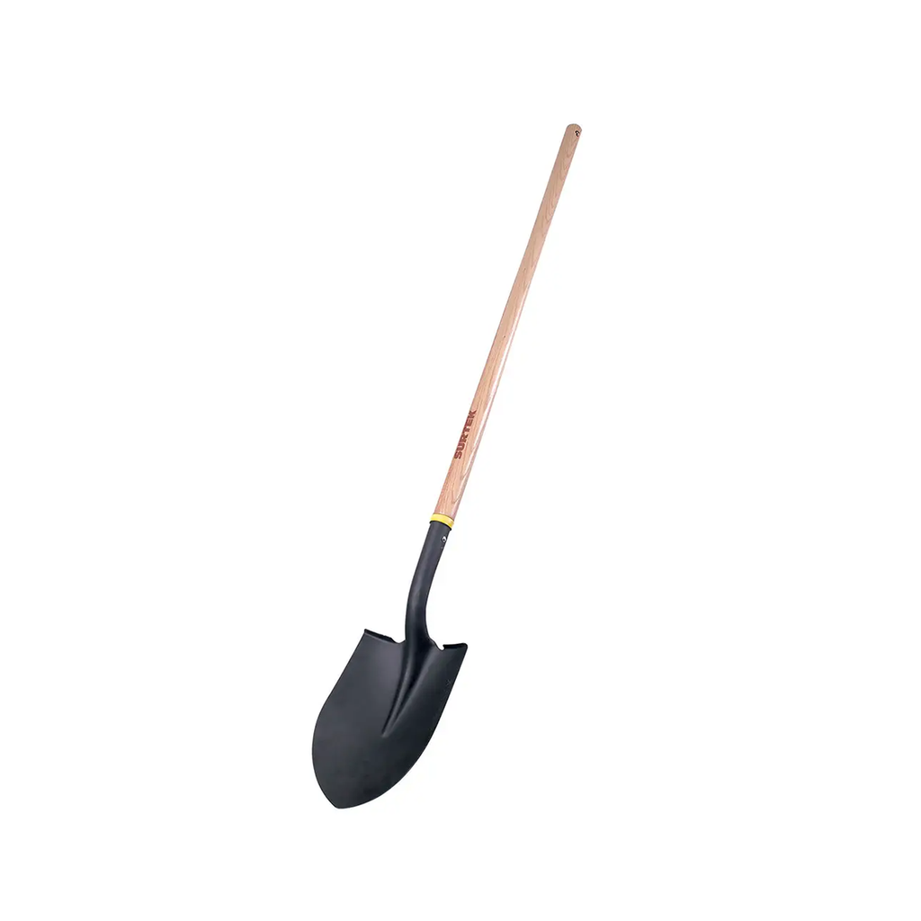 PALA REDONDA 8-1/2" PROFESIONAL CON MANGO LARGO DE MADERA