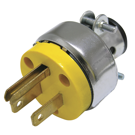 CLAVIJA ATERRIZADA BLINDADA CON ABRAZADERA PZA